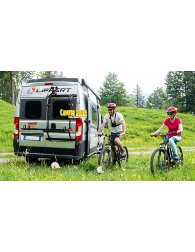 Portabicis Lippert R-Bike. Ducato +2006. Negro