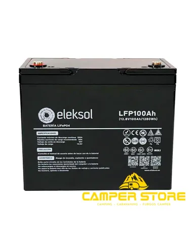 Batería de litio Eleksol 100Ah/12,8V