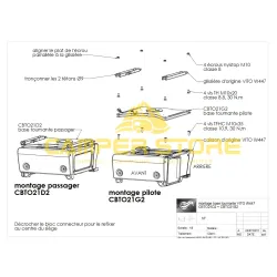 Base Giratoria Scopema V2 Vito +2015 y Sprinter +2019 - Conductor