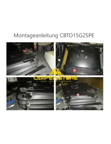 Base Giratoria Scopema MB Sprinter 2006-18, VW Crafter 2006-17- Piloto con Asiento Confort