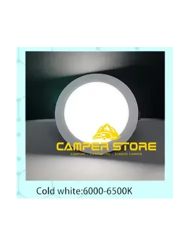 Foco Led 12W. Marco Blanco