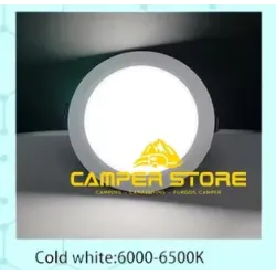 Foco Led 12W. Marco Blanco