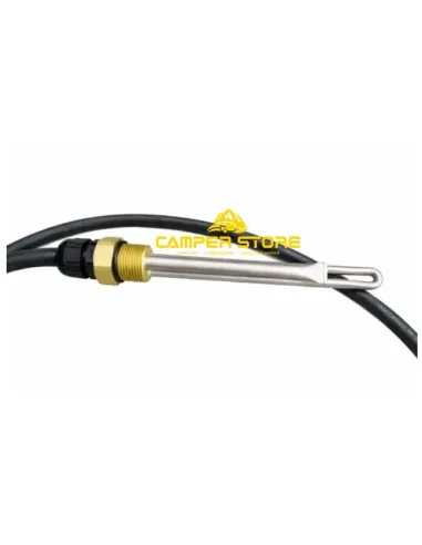 Resistencia para boiler Pundmann. 12V 200W 170 mm con Termostato. Selfa 41.409.2