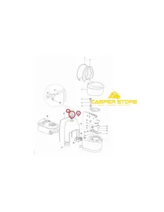 Mando Vaciado Panel Comando C223CS Thetford 2