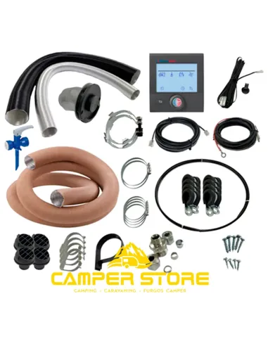 CALEFACTOR + BOILER AQUA HOT GAS / ELECTRICO 230V 6KW + KIT ACCESORIOS