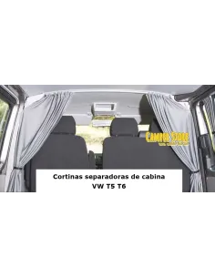 Cortinas separadoras de cabina - VW T5 T6
