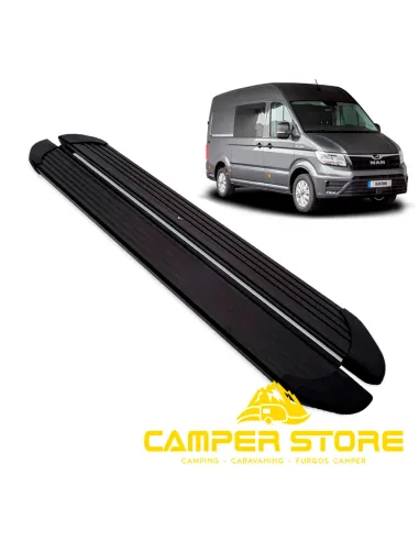 Estribos laterales VW Crafter - Man TGE L3 Aluminio negro. NO SE ENVIA, SOLO RECOGIDA