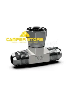 Conector T DREHMEISTER 3/4"-16 UNF para llenado GLP
