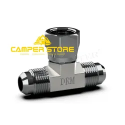 Conector T DREHMEISTER 3/4"-16 UNF para llenado GLP
