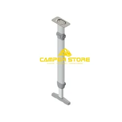 Pata plegable telescópica con base en T