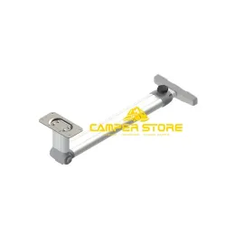 Pata plegable telescópica con base en T