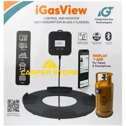 iGasView: indicador nivel de gas, con pantalla y App