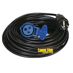 Cable prolongador para Toma Exterior - Hembra a 230V macho. 25 metros