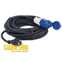 Cable adaptador para Toma Exterior- hembra a 230V macho. 4 metros