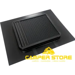 Cristal trasero con ventana corredera Ducato, Jumper, Boxer +2006. Osc.+ Mosq. DCHA bisagra 270º
