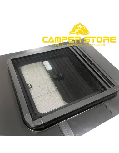 Cristal trasero con ventana corredera Ducato, Jumper, Boxer +2006. Osc. + Mosq. IZQ bisagra 270º