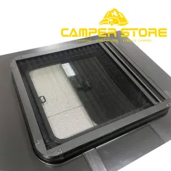 Cristal trasero con ventana corredera Ducato, Jumper, Boxer +2006. Osc. + Mosq. IZQ bisagra 270º