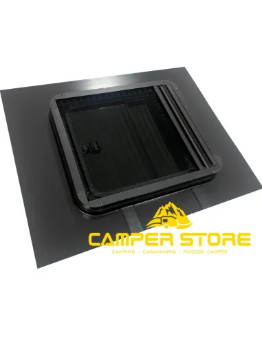 Cristal trasero con ventana corredera Ducato, Jumper, Boxer +2006. Osc. + Mosq. IZQ bisagra 270º