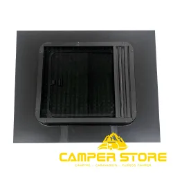 Cristal trasero con ventana corredera Ducato, Jumper, Boxer +2006. Osc. + Mosq. IZQ bisagra 270º