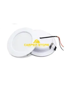 Foco Led 5W. Luz Cálida. Marco Blanco