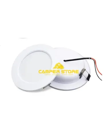 Foco Led 5W. Luz Cálida. Marco Blanco