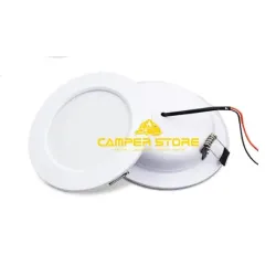 Foco Led 5W. Luz Cálida. Marco Blanco