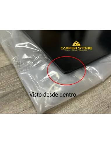 RASTRO. Ventana lateral para Crafter/MAN TGE +17. Oscurecedor + Mosquitera. IZQ