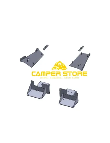 Adaptador Fiat Ducato X290 con tanque adicional y rueda de repuesto tras eje trasero (465116)