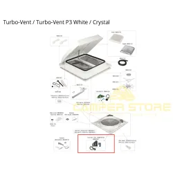 Fiamma ficha Turbo Vent 98683N057