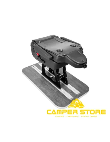 Asiento individual Tip & Fold con base giratoria 360º