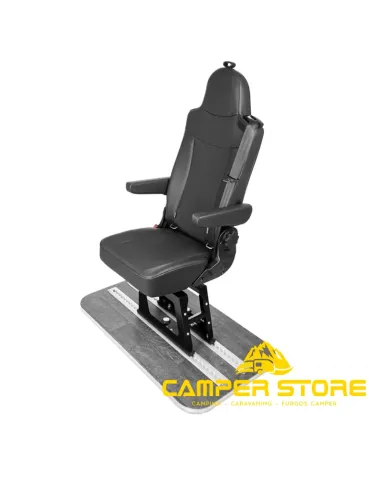Asiento individual Tip & Fold con base giratoria 360º