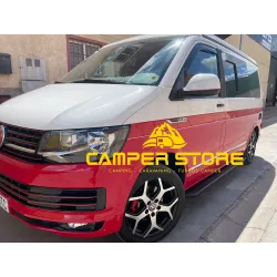 Estribos laterales VW T5/T6 L1 Aluminio negro