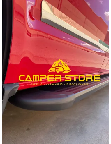 Estribos laterales VW T5/T6 L1 Aluminio negro