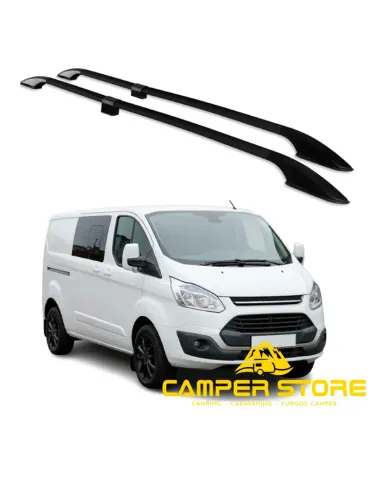 Barras de Techo Solid Alu Black Ford Custom 2013 L2