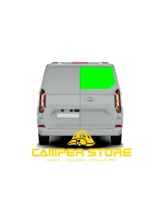 Cristal doble puerta trasera VW T7 Transit Custom +24. Derecha