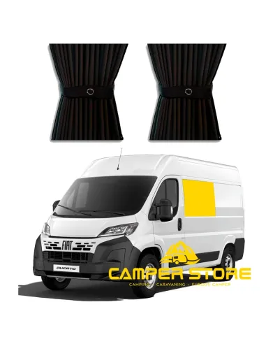 Cortinas negras para Ducato, Jumper, Boxer