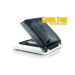 Claraboya Turbo Vent con Ventilador y Termostato. Cristal. 40x40 cm