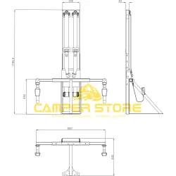 Estructura de asiento CTA para IVECO Daily +2014