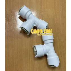Conexión rápida en T. 12 mm. Pack de 2