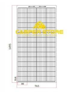 Panel solar semiflexible Eleksol 220W 2