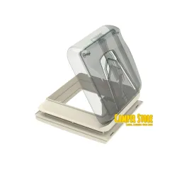Claraboya Vent 28 F. Cristal. 28x28 cm