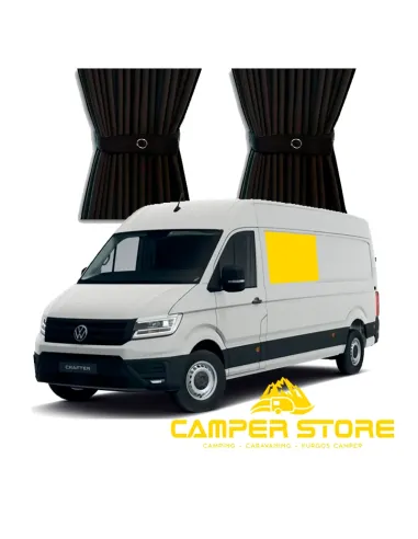 Cortinas negras para MAN TGE - VW Crafter 2017