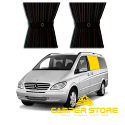 Cortinas negras para MB Vito/Viano 639/447