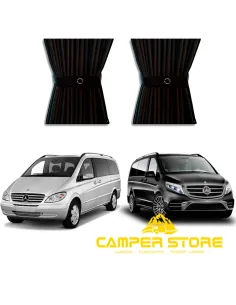 Cortinas negras para MB Vito/Viano 639/447