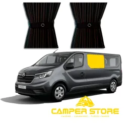 Cortinas negras para Trafic, Vivaro, Talento, Nv300 X82