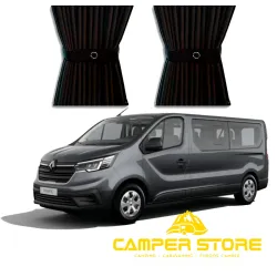 Cortinas negras para Trafic, Vivaro, Talento, Nv300 X82