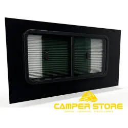 Ventana lateral Ducato, Jumper, Boxer +2006. Osc. + Mosq. vertical IZQ.