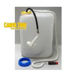 Kit Ducha portátil a 12V, con garrafa