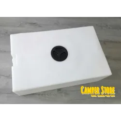 Depósito de agua de 100 L. 80x50x30 cm