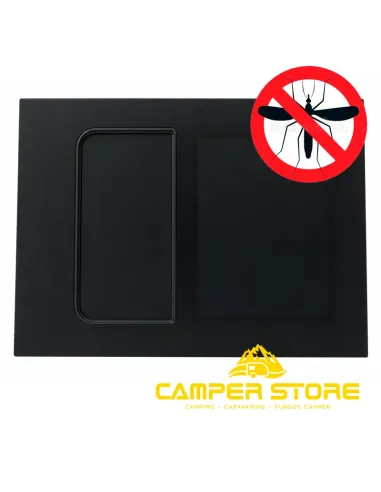 Cristal trasero ventana corredera, con MOSQUITERA. Ducato, Jumper, Boxer +2006. Derecha